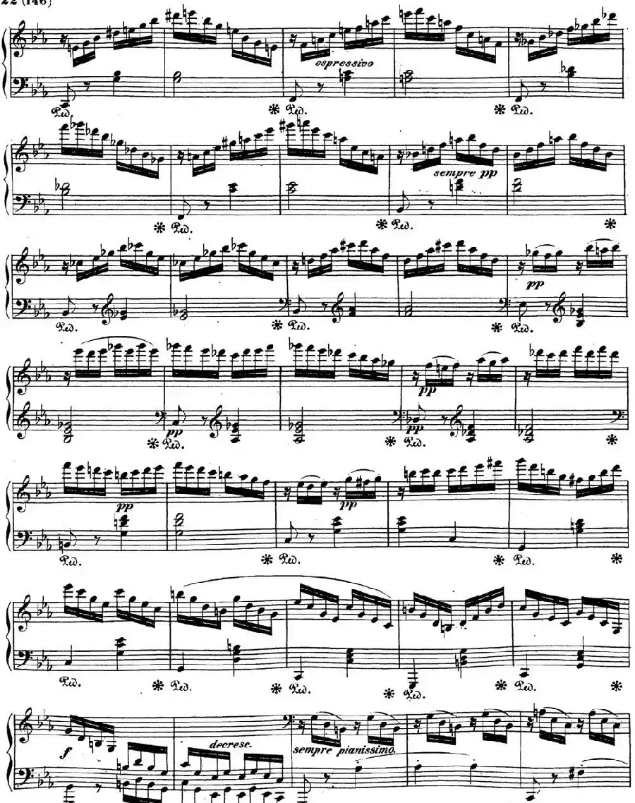 贝多芬钢琴奏鸣曲21 黎明(华尔斯坦) C大调 Op.53 C major