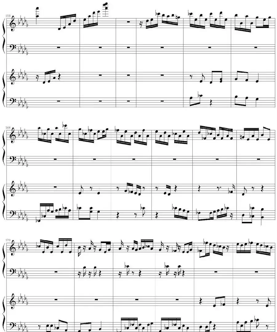 Flower Dance（花舞）（四手联弹）