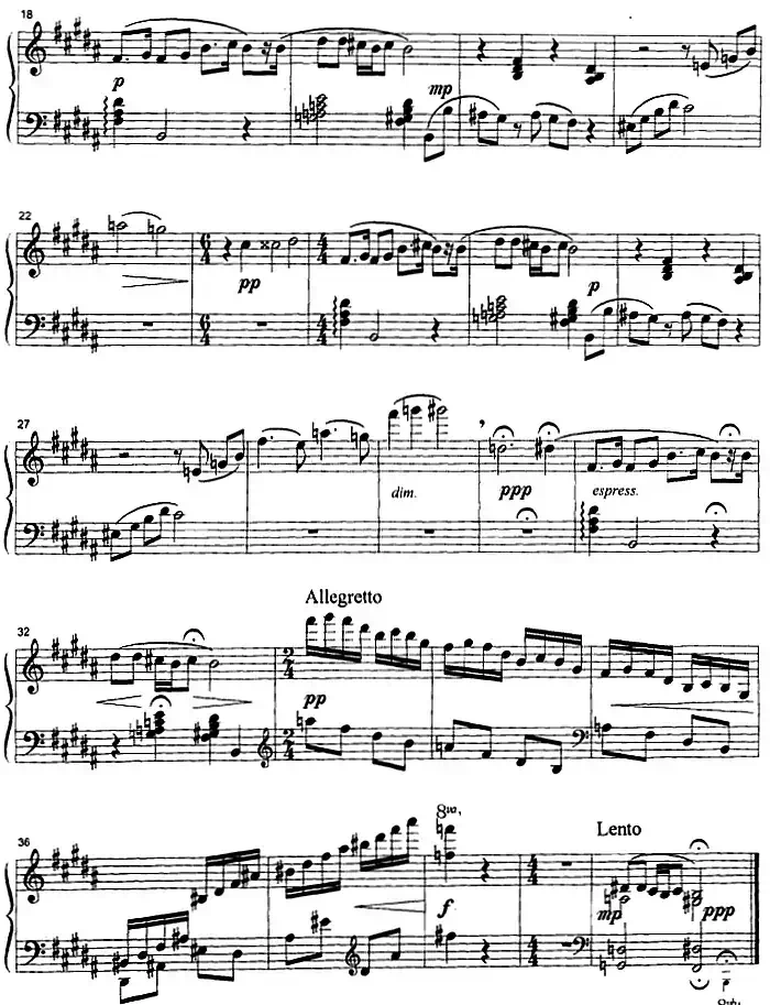 钢琴上的福斯特(钢琴独奏曲4首)