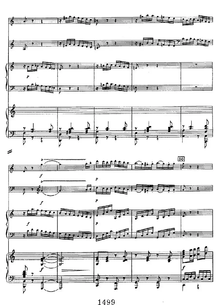 Triple Concerto in C Major Op.56（C大调三重协奏曲·双钢琴·Ⅲ）