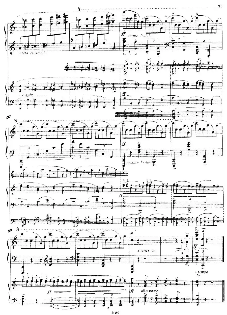 Piano Concerto No.2 in c Minor Op.50（c小调第二钢琴协奏曲·Ⅲ·双钢琴）