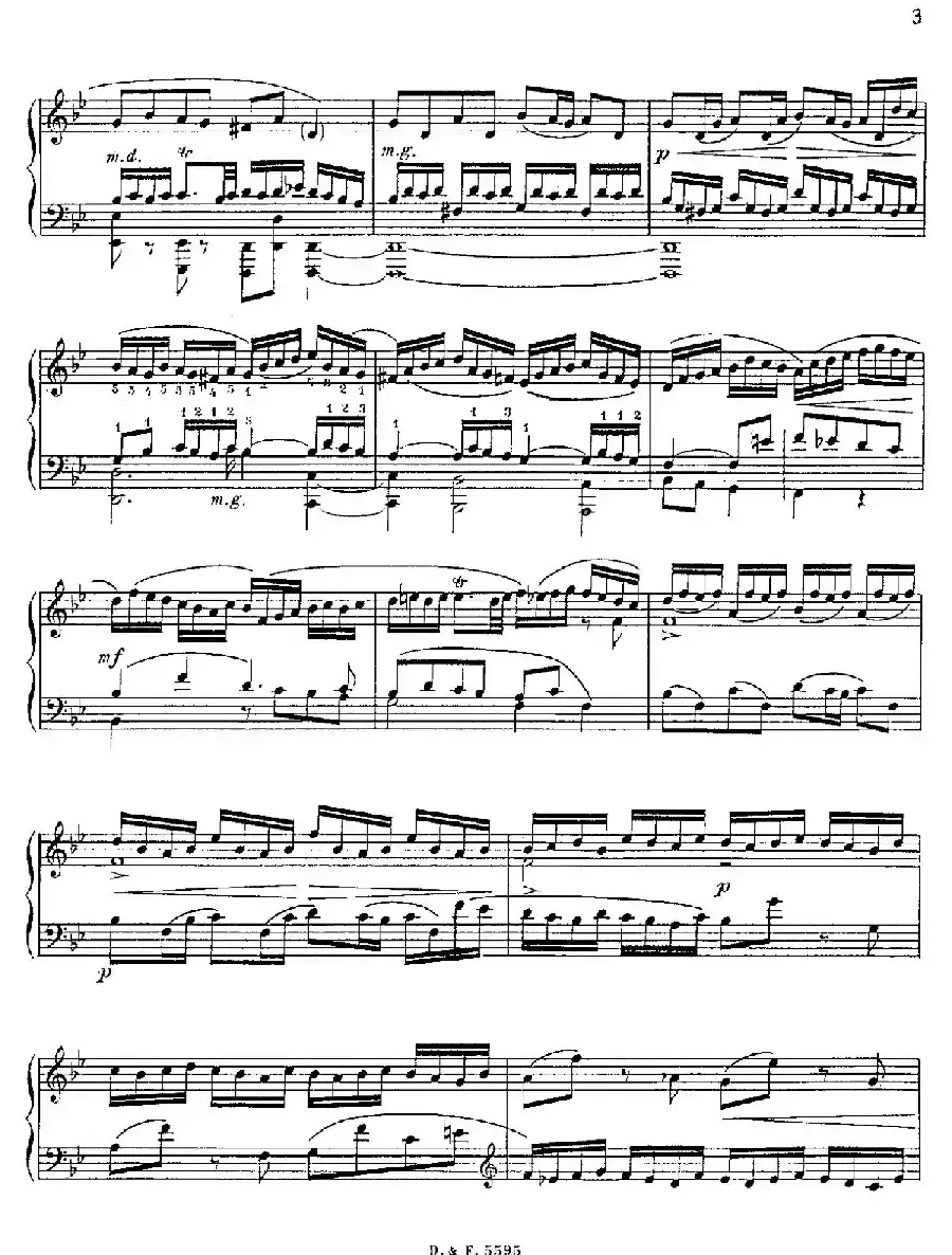 Fugue in g Minor BWV 578（g小调赋格·菲利普改编钢琴独奏版）