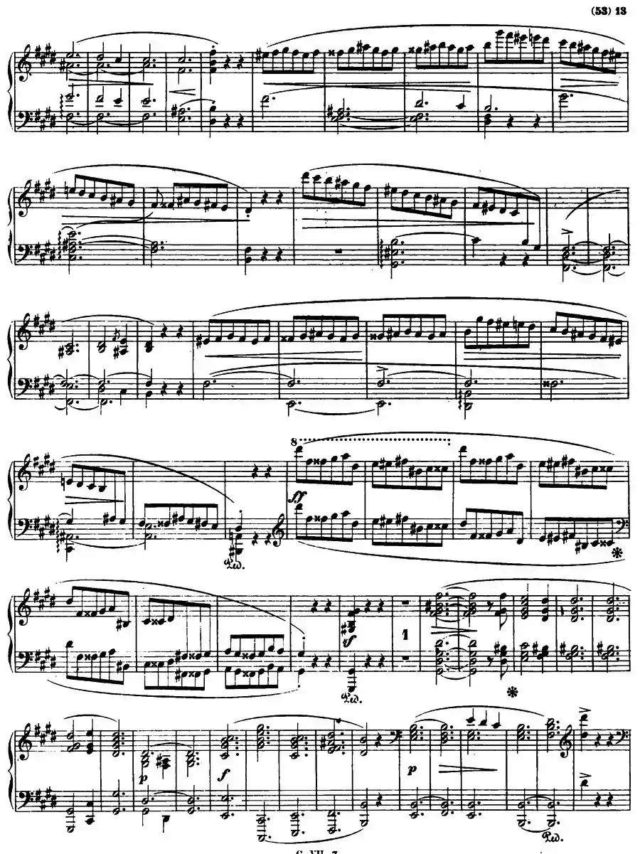 E大调钢琴谐谑曲Op.54（第四号）