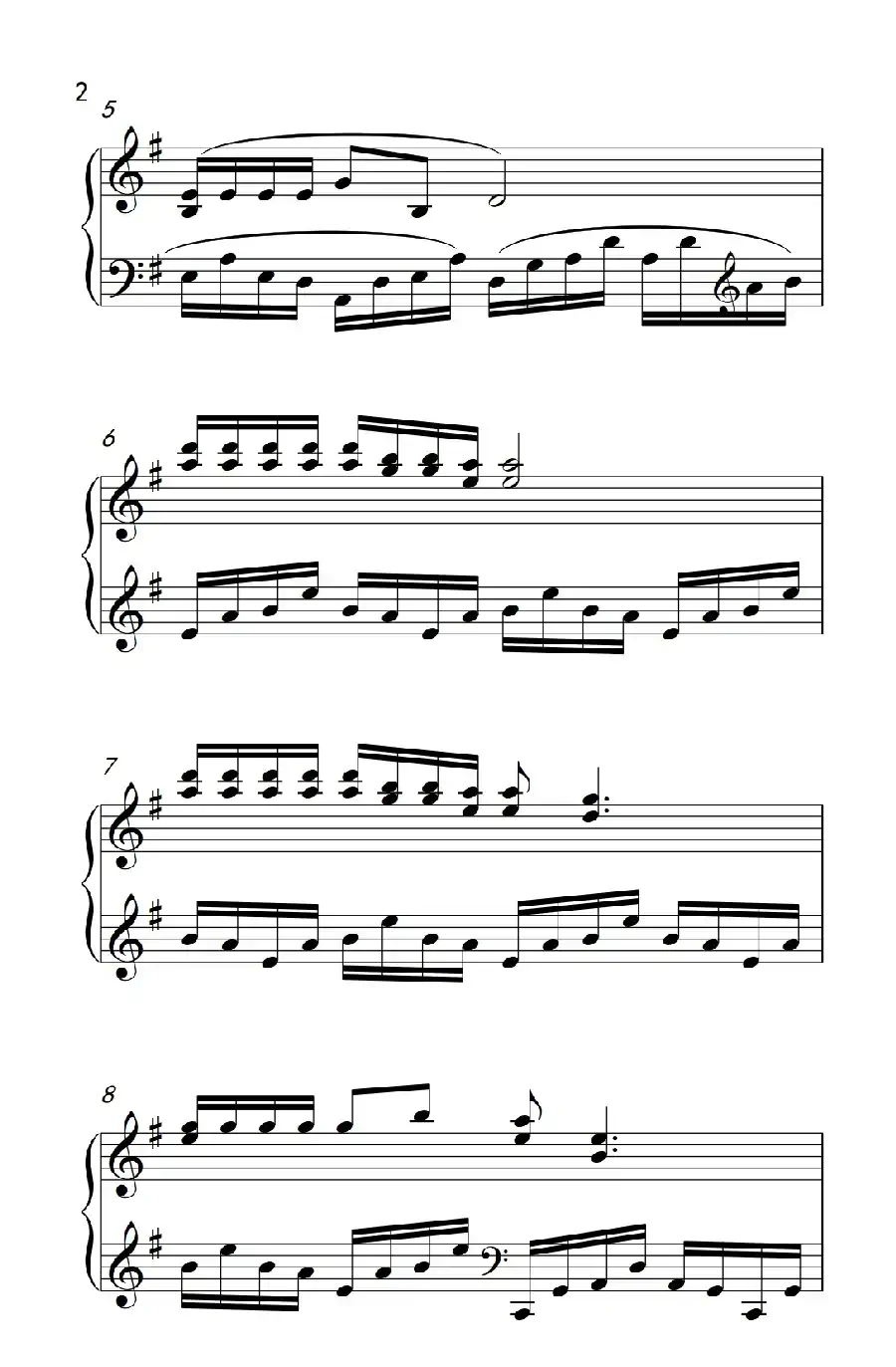 山不转水转(《弹吧音教》制谱版)