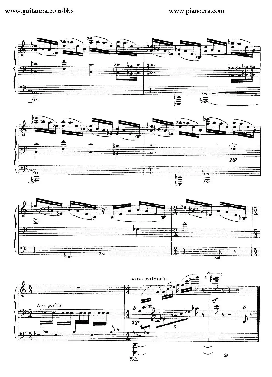 15 Improvisations（15首即兴曲·Ⅳ）