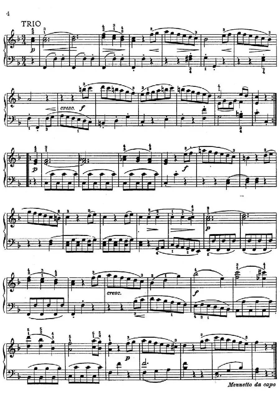 6 Viennese Sonatinas K.439b（6首维也纳小奏鸣曲·Ⅰ）