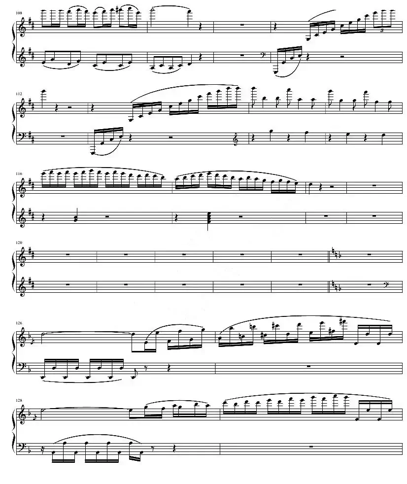 贝多芬钢琴协奏曲Op61第一乐章