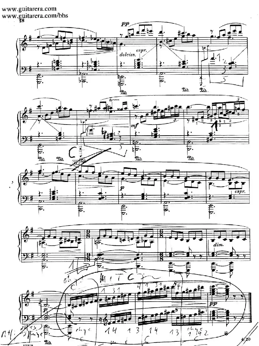 Souvenirs Op.28（纪念曲3. 双人芭蕾舞）