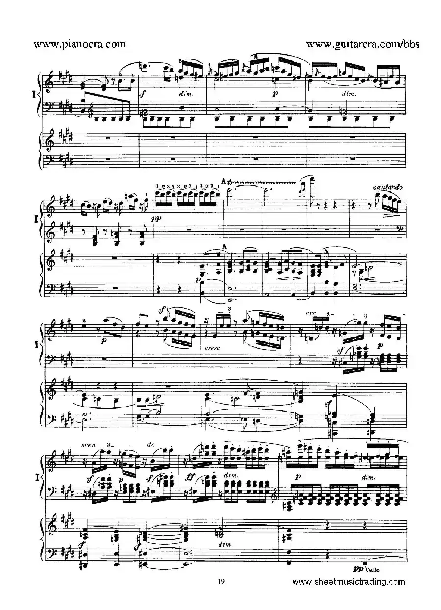 Piano Concerto No.1 in g Minor Op.25（g小调第一钢琴协奏曲·双钢琴）