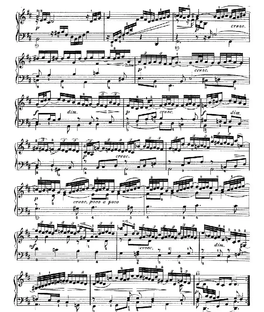 Six Partitas BWV 825-830（6首帕蒂塔·4）