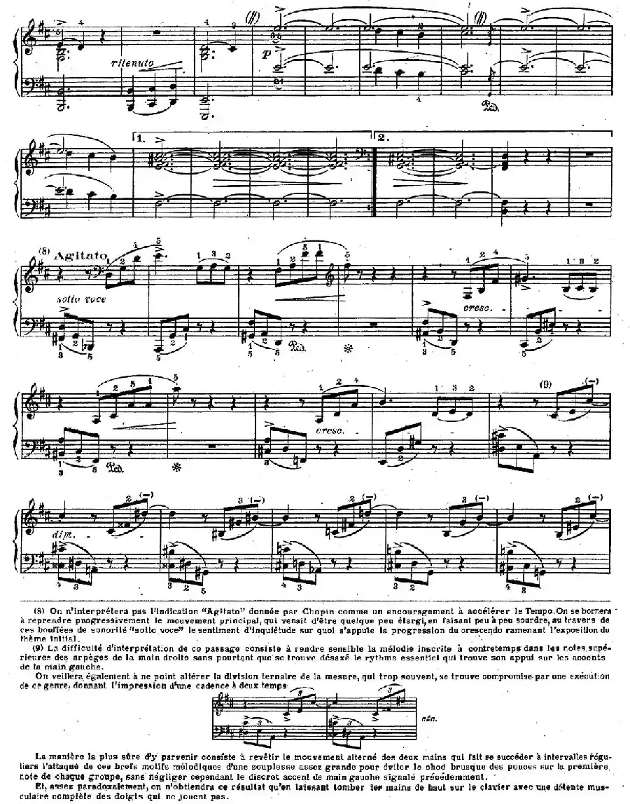 Scherzo No.1 in b Minor Op.20（b小调第一谐谑曲）