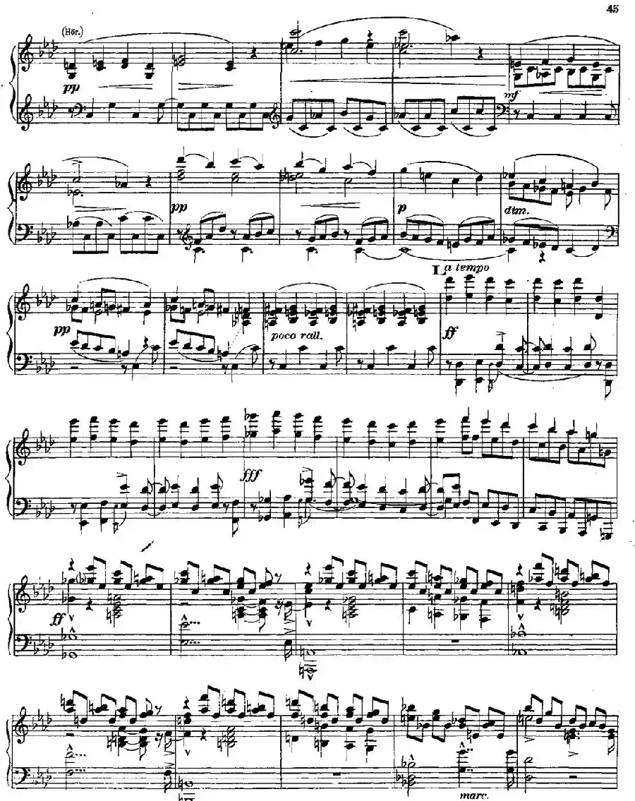 Symphony No.3 in d Minor - Solo Piano（d小调第三交响曲·钢琴独奏版·Ⅳ）