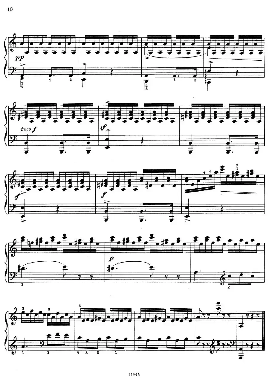 a小调第一组曲 Op.69（3、TOCCATINA）