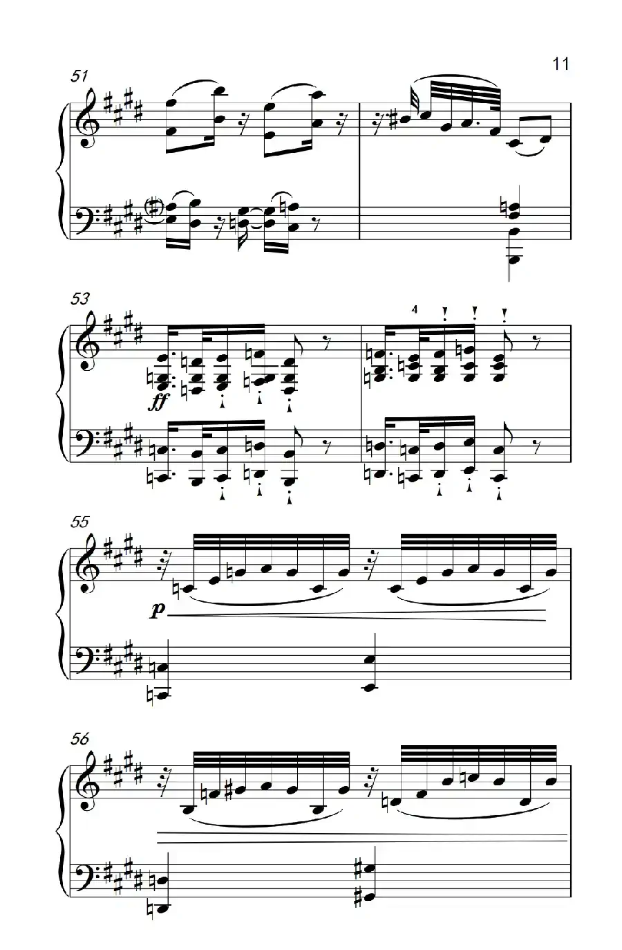 奏鸣曲 Opus 2 Nr.3 第二乐章(贝多芬奏鸣曲集 1)