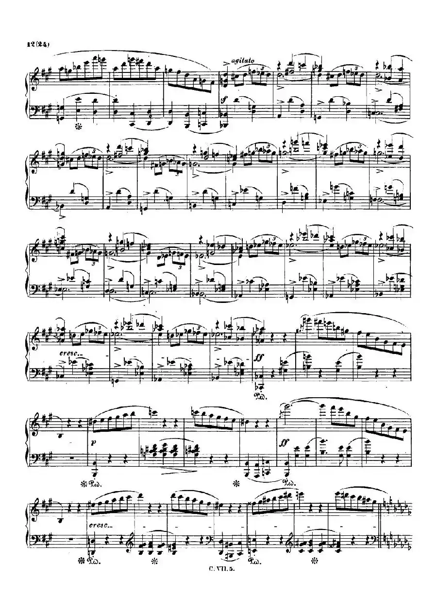 肖邦 钢琴谐谑曲 Chopin Scherzo（No.2 降b小调，Op.31）