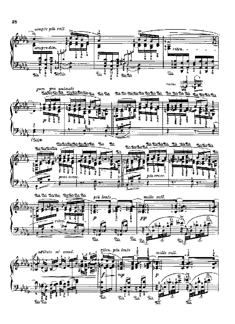 53首以肖邦练习曲为素材而作的练习曲（No.5）