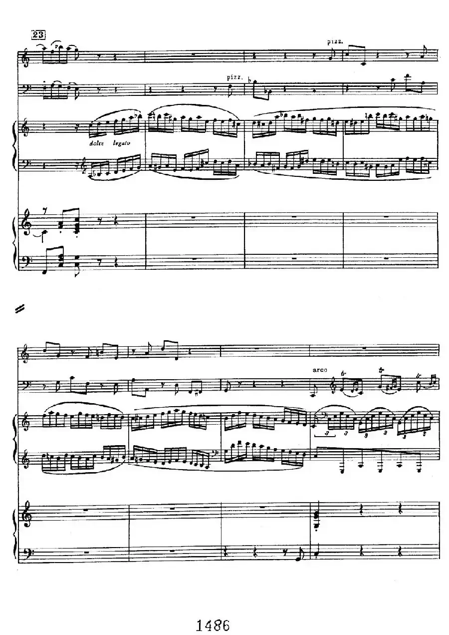 Triple Concerto in C Major Op.56（C大调三重协奏曲·双钢琴·Ⅲ）