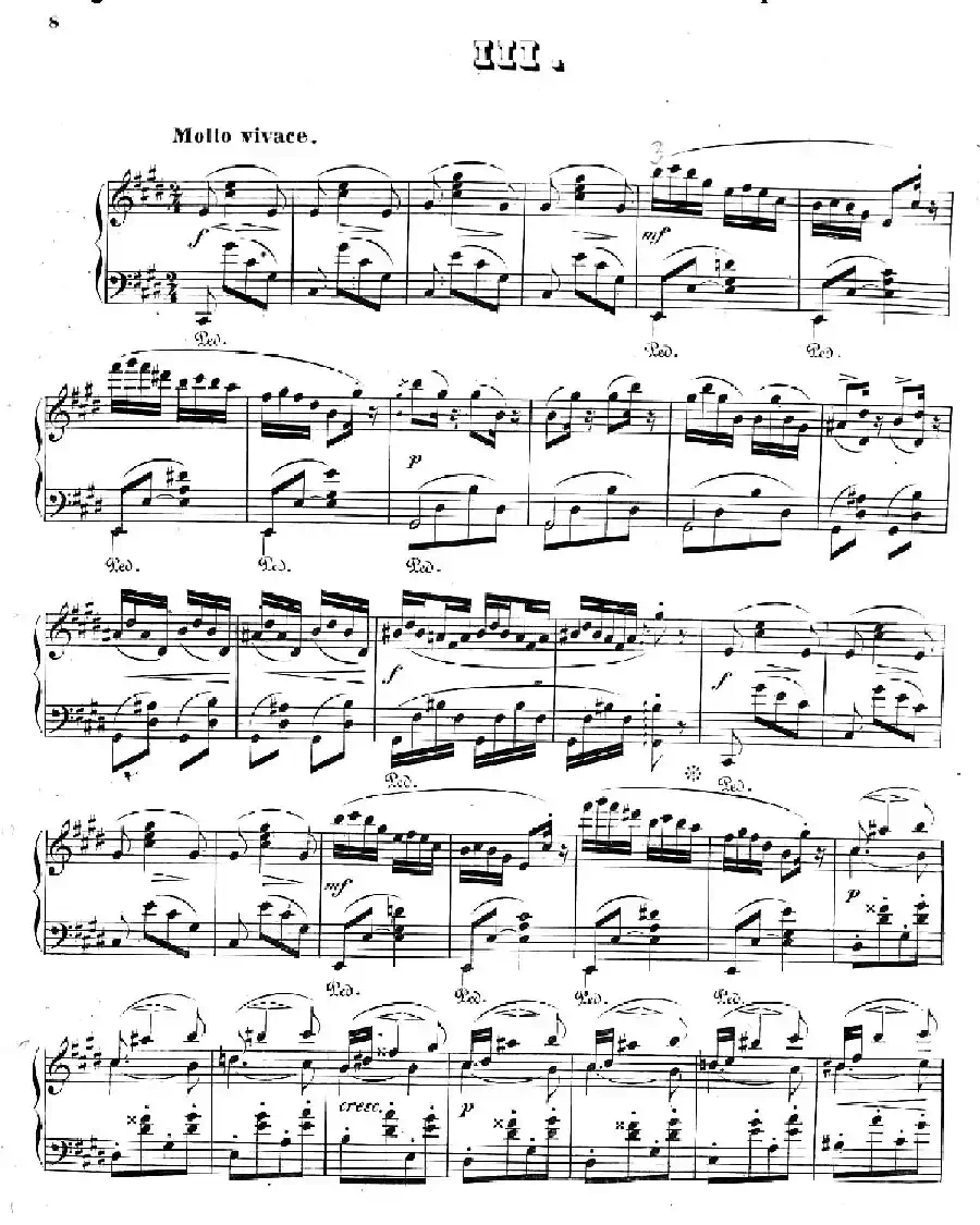 Phantasiestücke Op.31（幻想曲集·3. 升c小调）