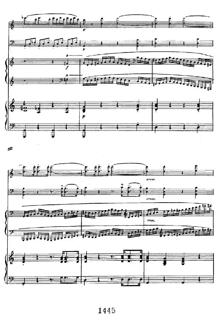 Triple Concerto in C Major Op.56（C大调三重协奏曲·双钢琴·Ⅰ）