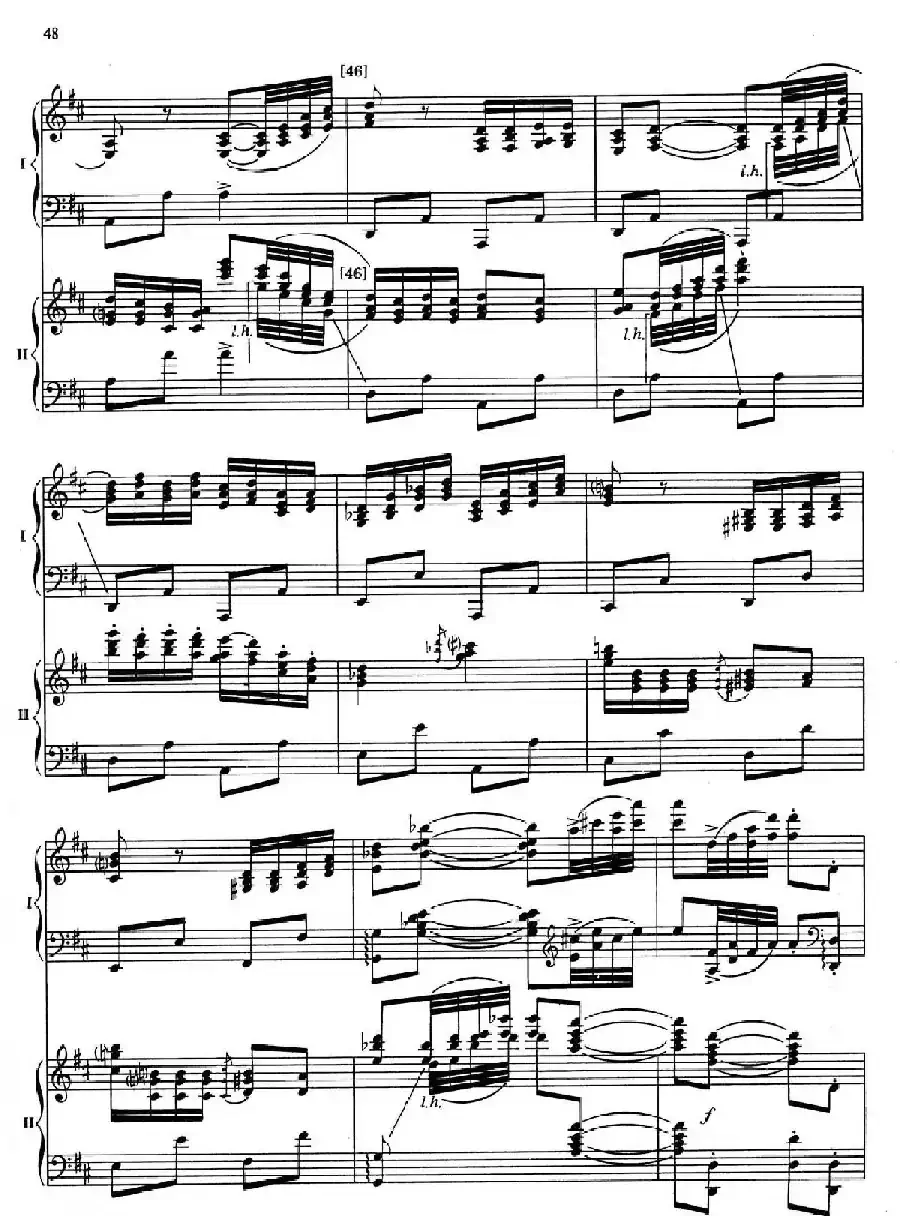 Nutcracker Op.71 芭蕾舞剧《胡桃夹子》（改编双钢琴版·第五部分）