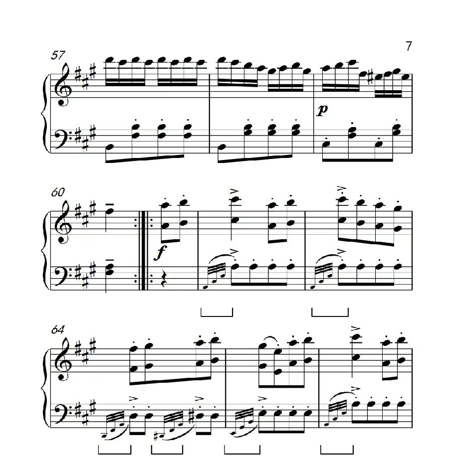 A大调钢琴奏鸣曲（土耳其风格的回旋曲）