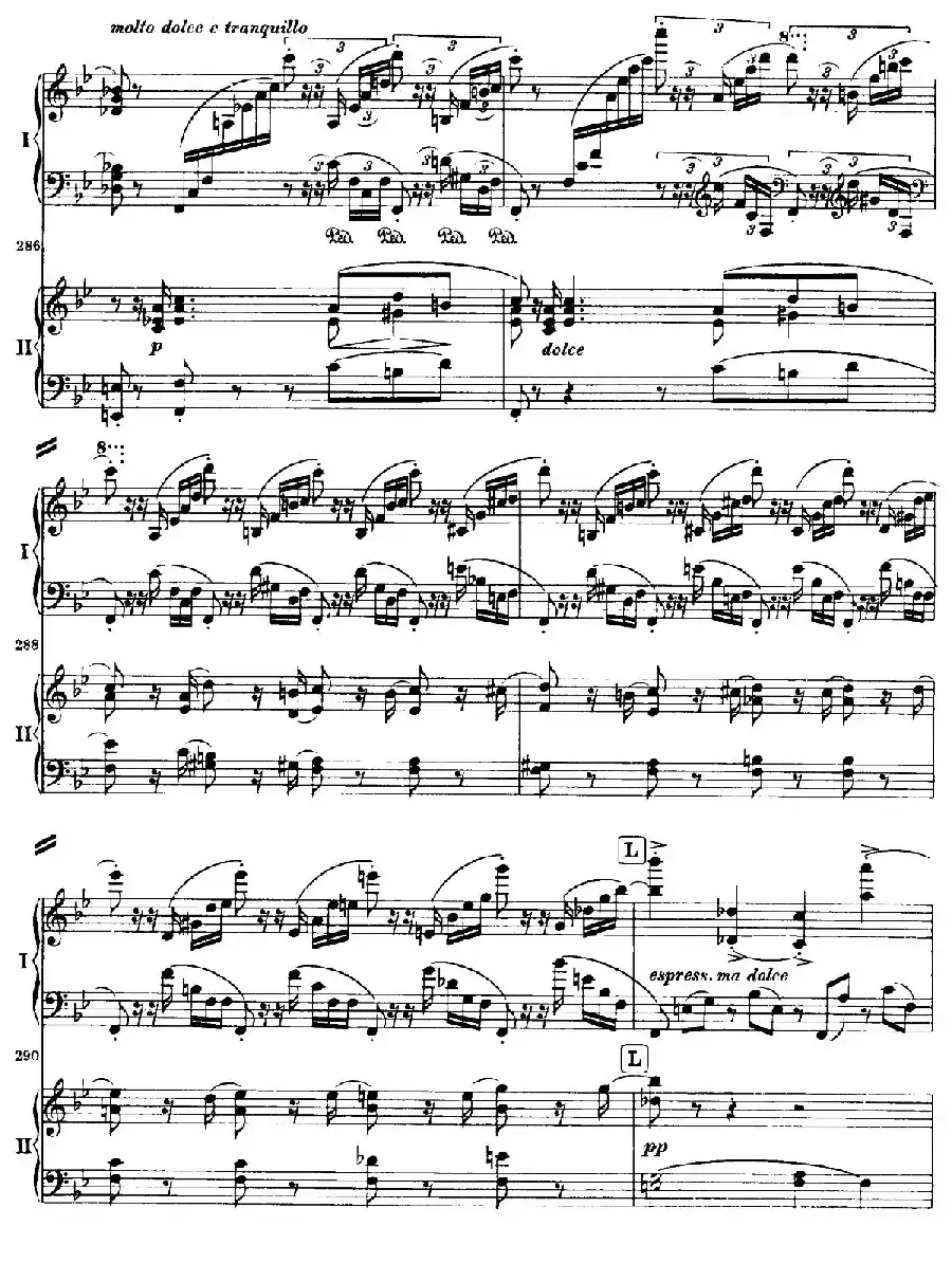 降B大调第二钢琴协奏曲 （P21——30）
