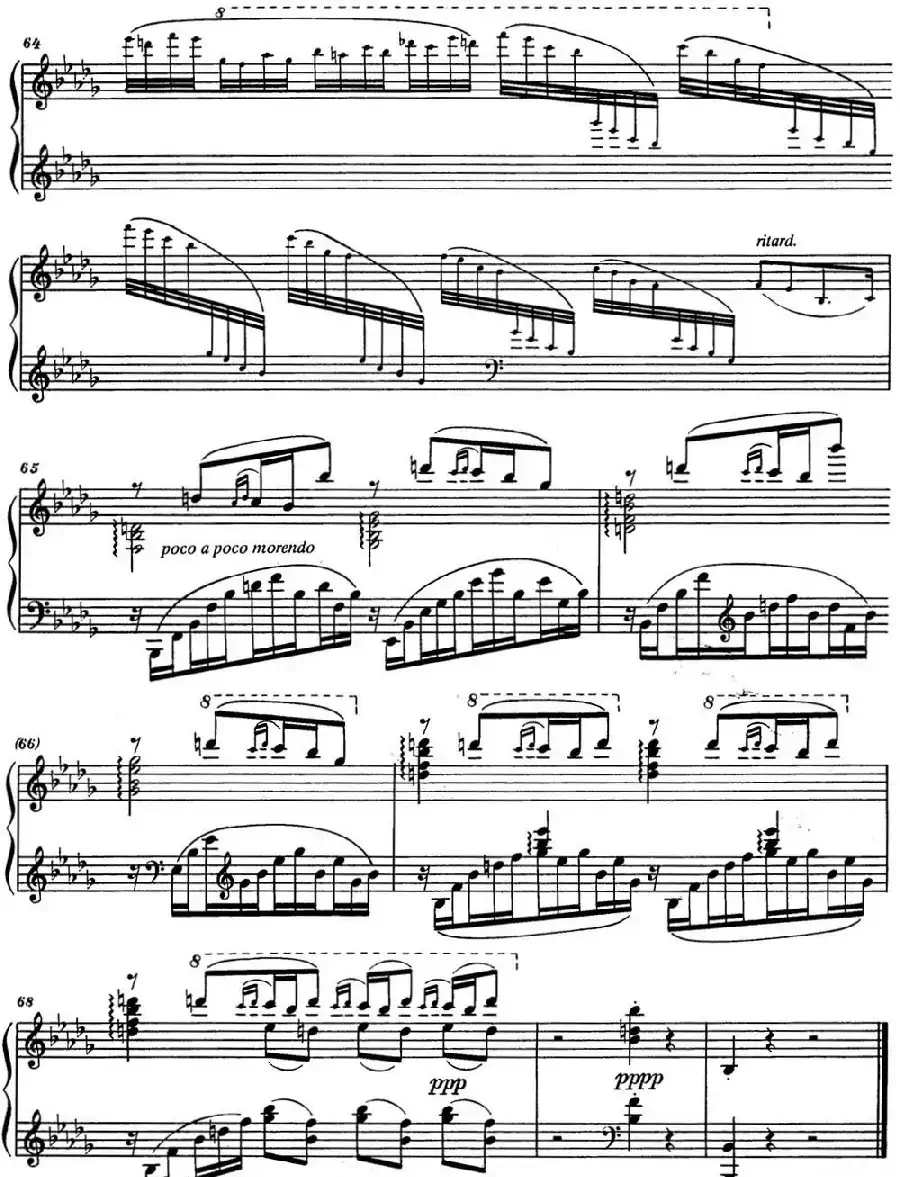 巴拉基列夫 改编钢琴曲《云雀》(格林卡)