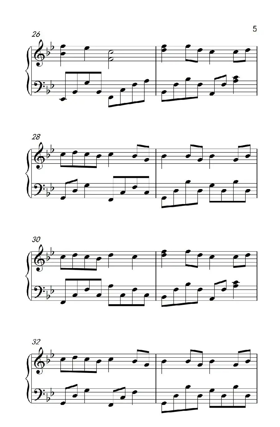 蝴蝶（《弹吧音教》制谱）