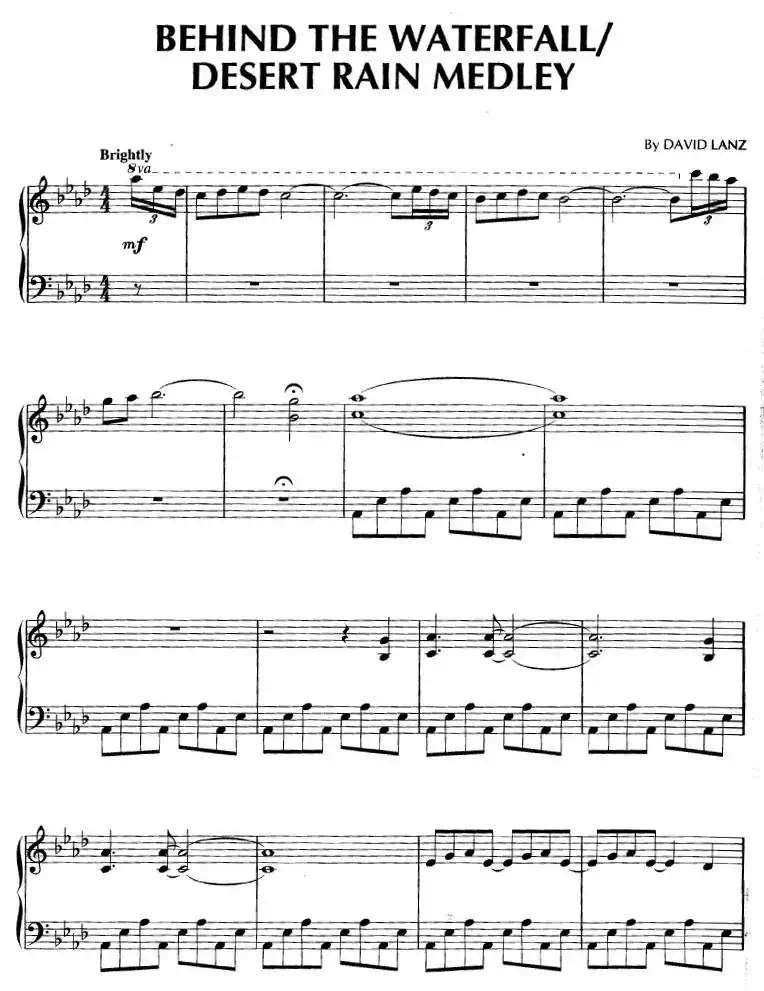 Behind The Waterfall/Desert Rain Medley