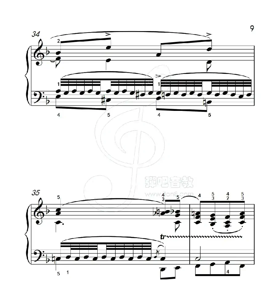 练习曲 14(克拉莫钢琴练习曲60首)