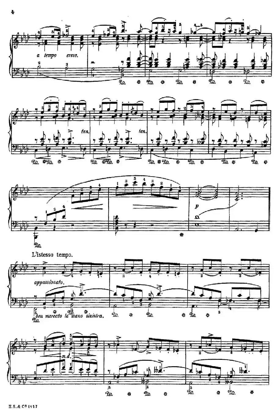 Albumblatt Op.2（纪念册的一页·莫什科夫斯基 作曲版）