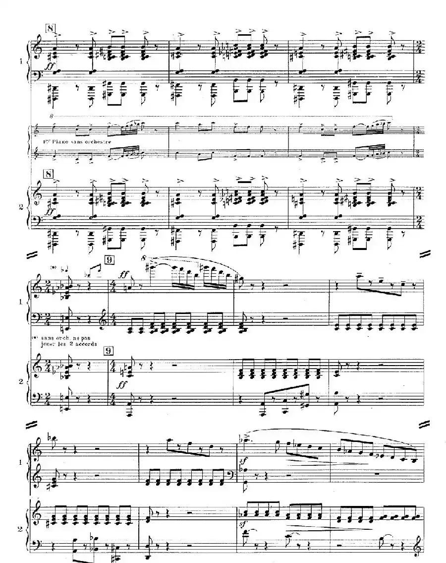 Concerto for 2 Pianos in d Minor（d小调双钢琴协奏曲· 第一乐章）