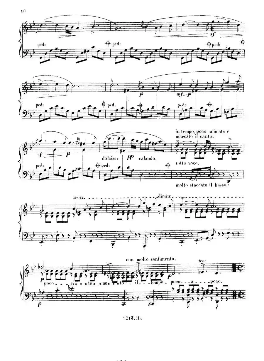 3 Nocturnes Caractéristiques Op·45（3首个性夜曲·2）