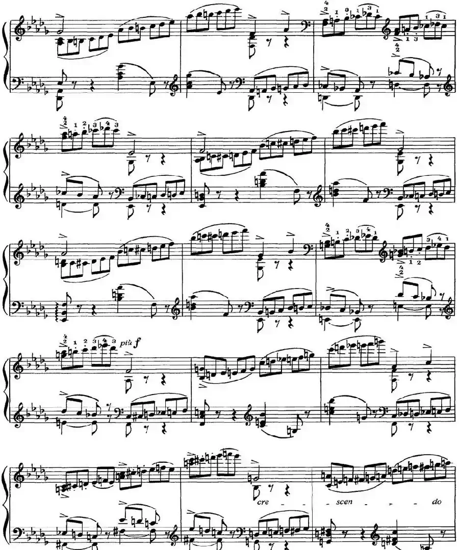 柴可夫斯基18首钢琴小品Op.72（10.Scherzo-fantaisie）