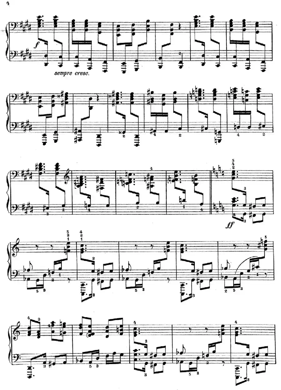 Six Pieces Op.32（6首小品·1. 怪诞进行曲）
