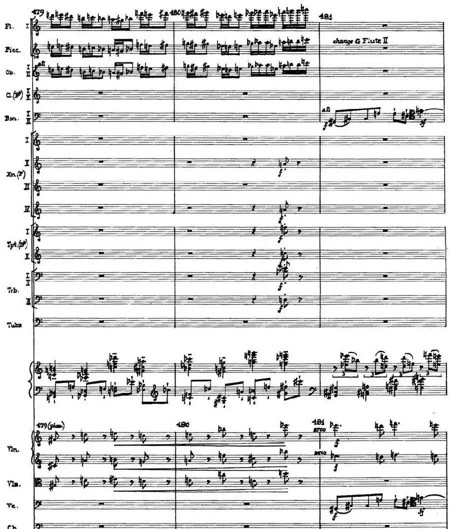 Piano Concerto Op.42（钢琴协奏曲总谱P35-66）