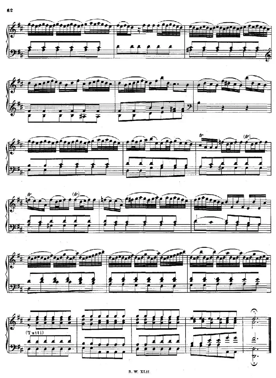 16 Concertos  BWV 972-987（十六首为独奏古钢琴而作的协奏曲）（P1——10）