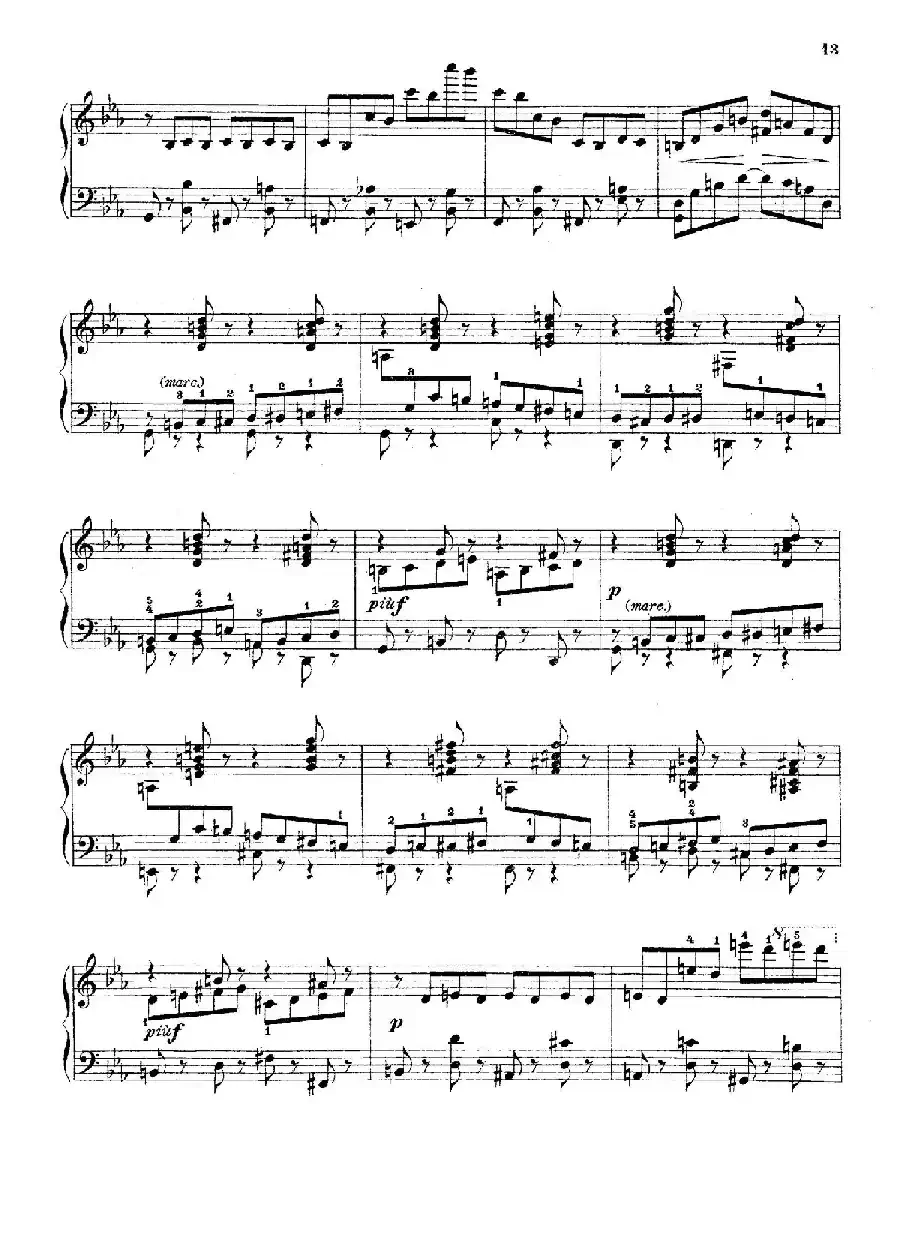 Die Jongleurin Op.52 No.4（女丑角）