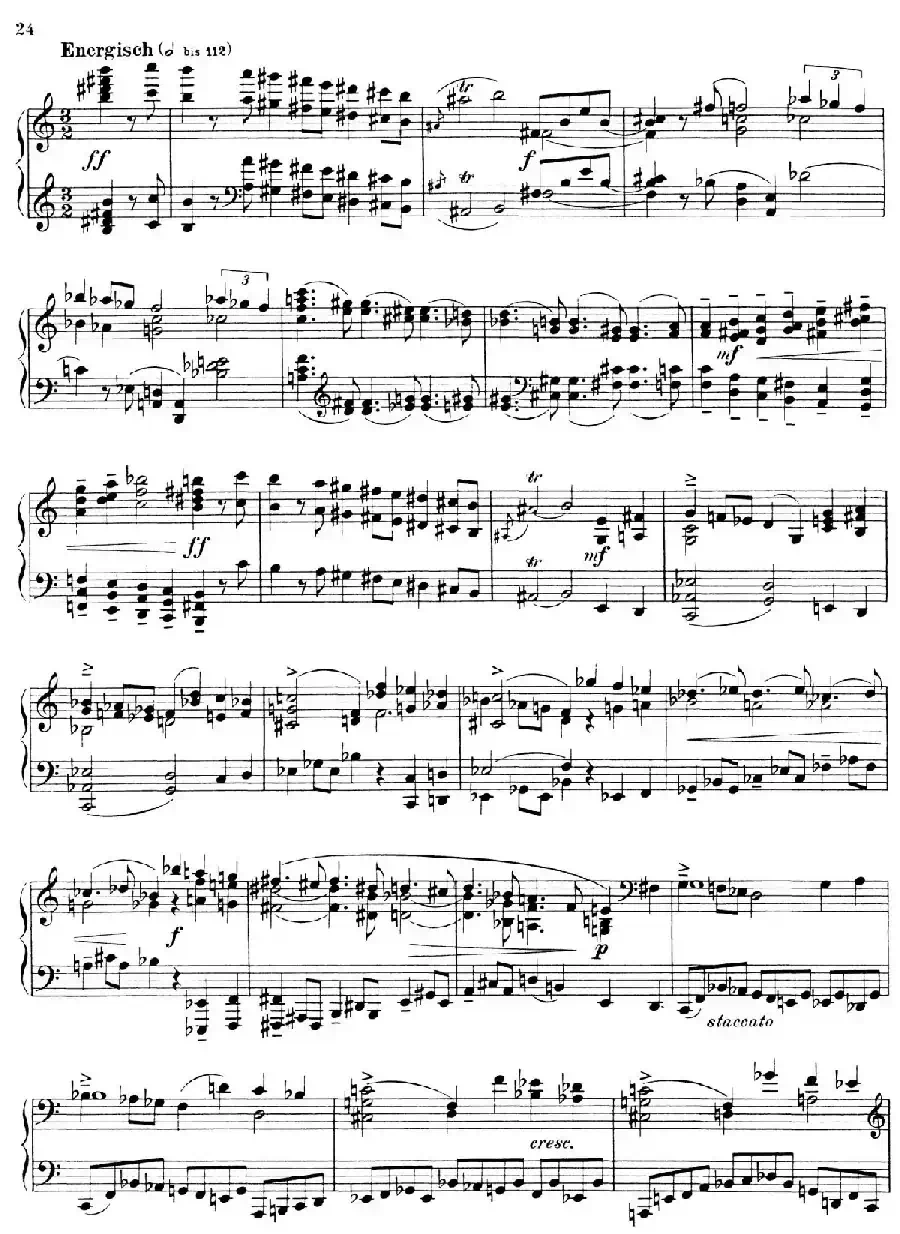 Piano Sonata No.1（第一钢琴奏鸣曲 Ⅴ）