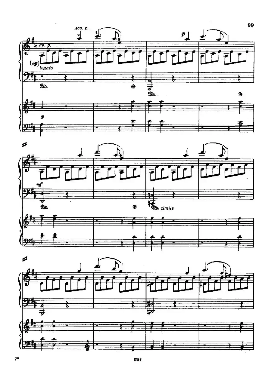 Concerto no 5 K 175 - 2 Piano（Ⅲ）