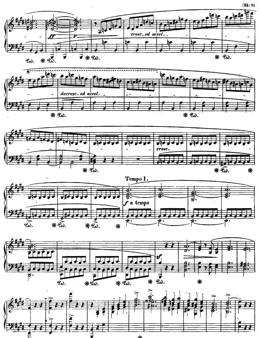 E大调钢琴谐谑曲Op.54（第四号）