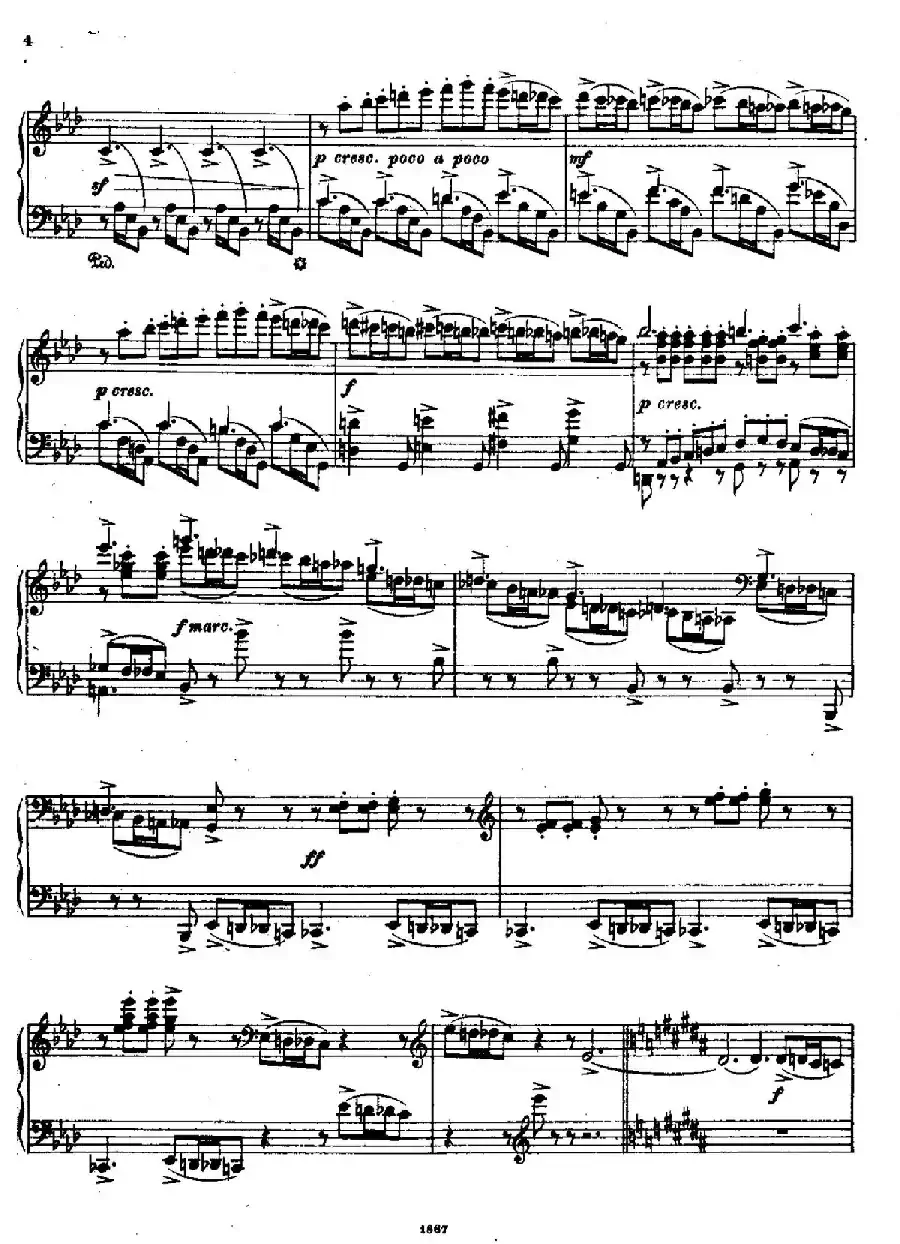Scherzo in A-flat Major（降A大调谐谑曲）