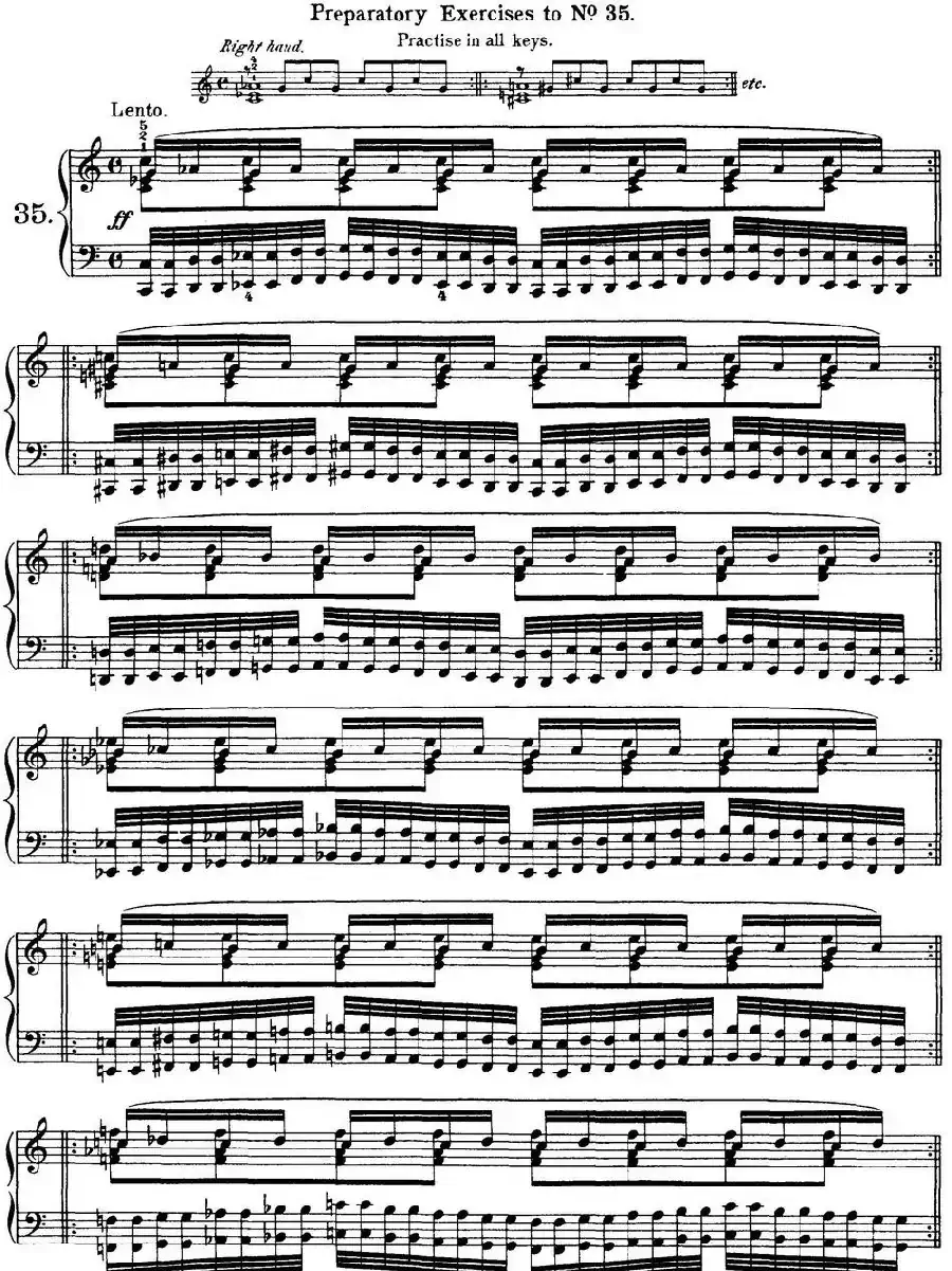Technical Studies 60 Progressive Exercises （60首钢琴循序渐进练习曲 P41——50）