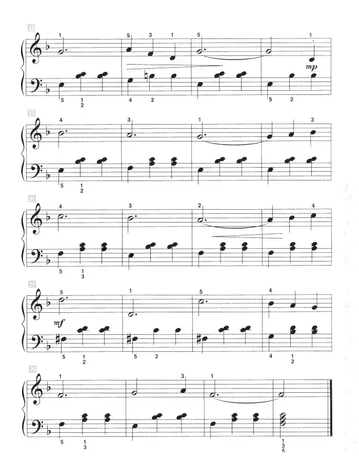 金与银（儿童古典钢琴小品）