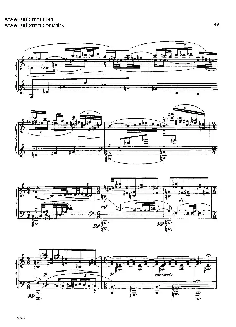 Piano Sonata Op.26（钢琴奏鸣曲·第三乐章）