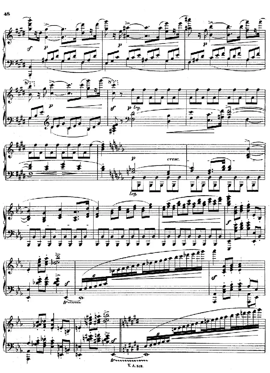 升c小调第一钢琴奏鸣曲（Op.6）