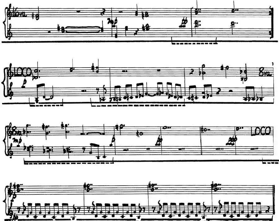 为加料钢琴而作的奏鸣曲与间奏曲（10）