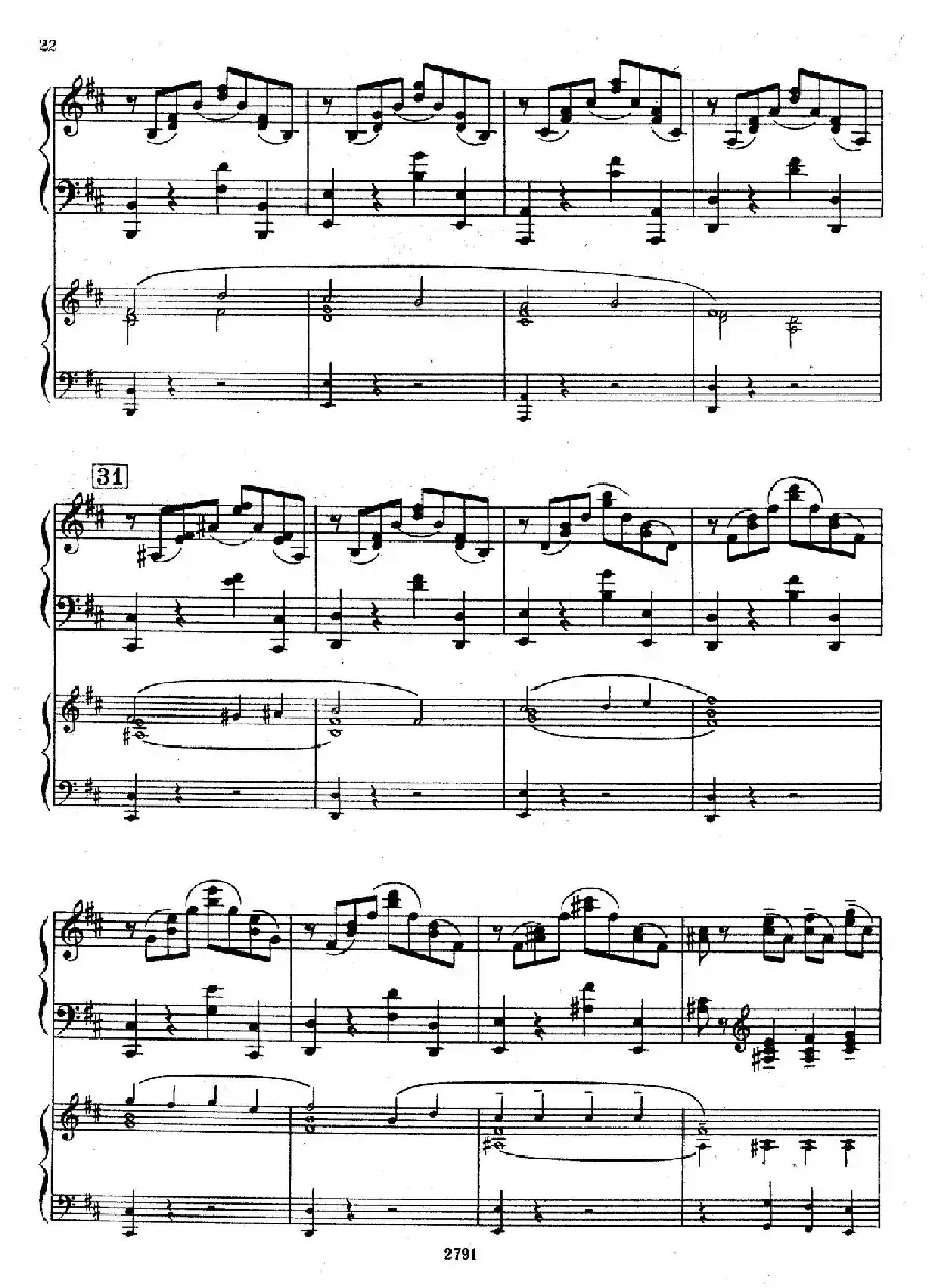 Piano Concerto No.3 in D major, Youth Op.50 - 2 pianos（D大调第三钢琴协奏曲“为青少年而作”Op.50·双钢琴）
