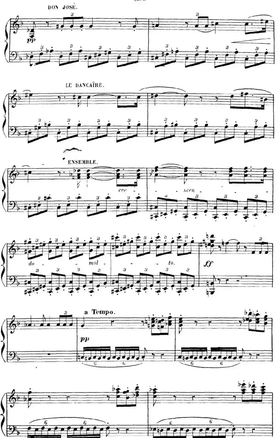 Carmen for Solo Piano（卡门全剧钢琴独奏版）（No.24）
