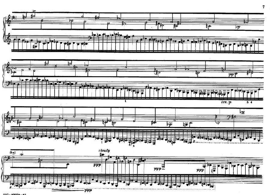 12 Etudes for Piano（博尔科姆12首钢琴练习曲·2）